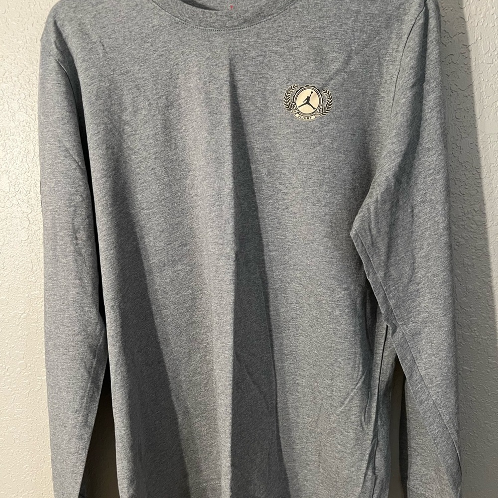 Jordan Gray Long Sleeve Tee